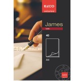 ELCO 71311.10 : 瑞士艾奧柯牌James系列100gsm 米色A4 水印信紙