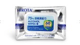 HIROTA 75% 酒精(乙醇)消毒濕紙巾 (60片裝)